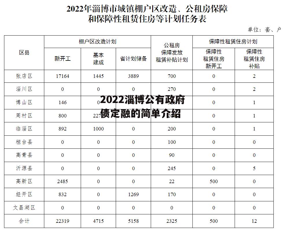 2022淄博公有政府债定融的简单介绍