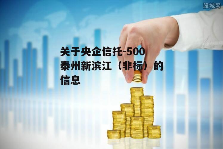 关于央企信托-500泰州新滨江（非标）的信息