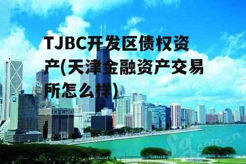 TJBC开发区债权资产(天津金融资产交易所怎么样)