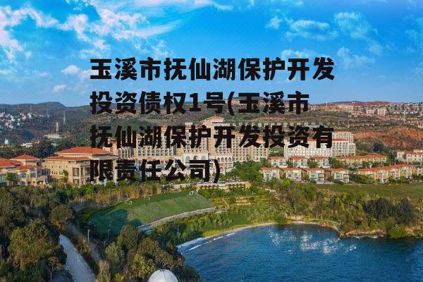 玉溪市抚仙湖保护开发投资债权1号(玉溪市抚仙湖保护开发投资有限责任公司)