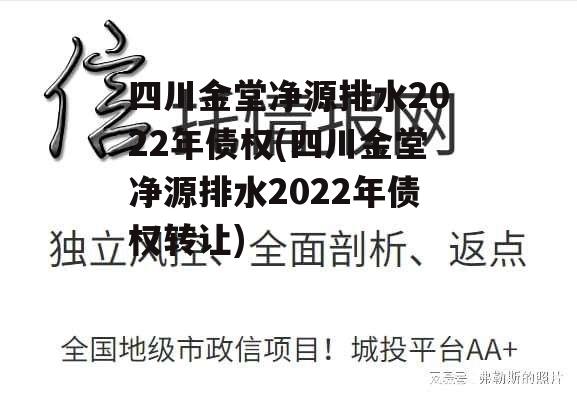 四川金堂净源排水2022年债权(四川金堂净源排水2022年债权转让)