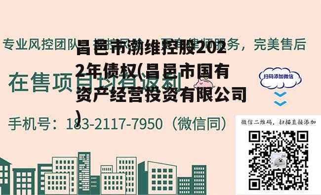 昌邑市渤维控股2022年债权(昌邑市国有资产经营投资有限公司)