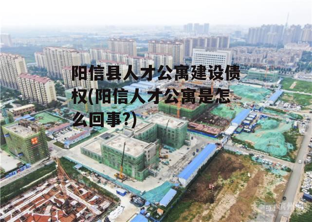 阳信县人才公寓建设债权(阳信人才公寓是怎么回事?)