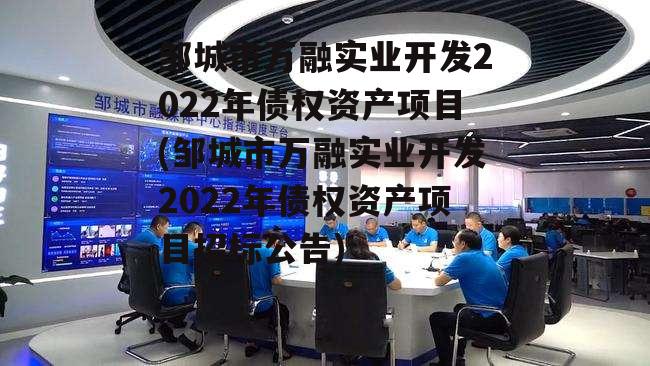 邹城市万融实业开发2022年债权资产项目(邹城市万融实业开发2022年债权资产项目招标公告)