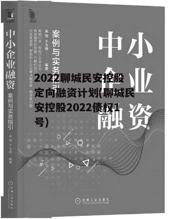 2022聊城民安控股定向融资计划(聊城民安控股2022债权1号)