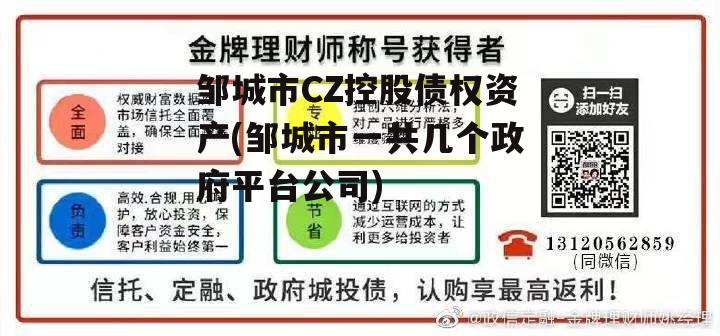 邹城市CZ控股债权资产(邹城市一共几个政府平台公司)