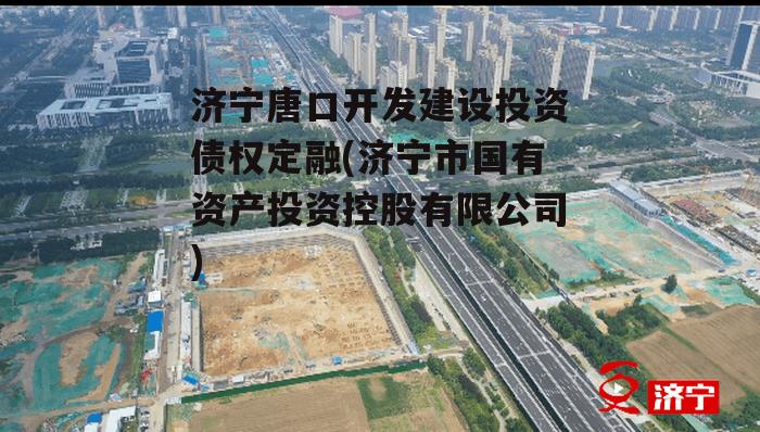 济宁唐口开发建设投资债权定融(济宁市国有资产投资控股有限公司)