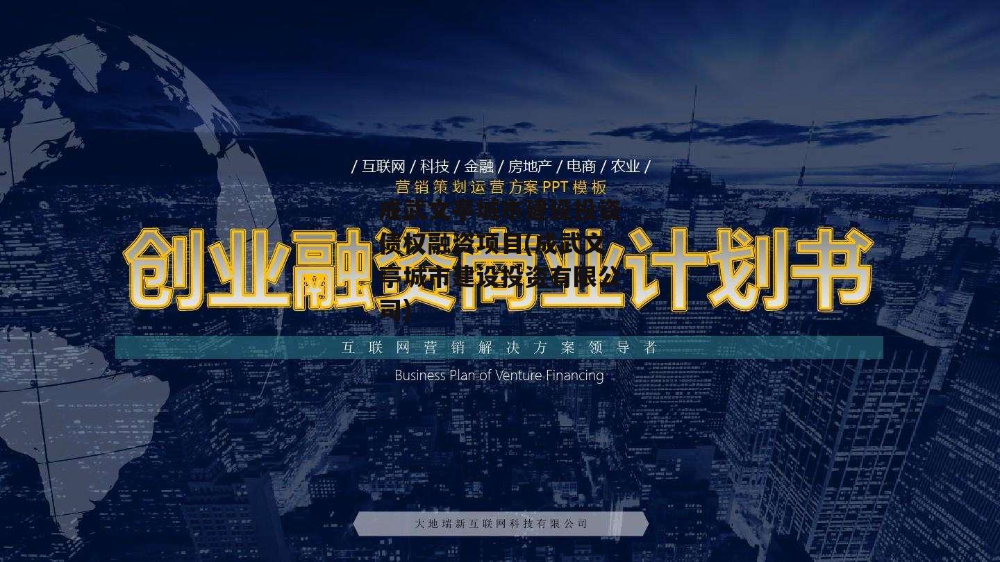 成武文亭城市建设投资债权融资项目(成武文亭城市建设投资有限公司)