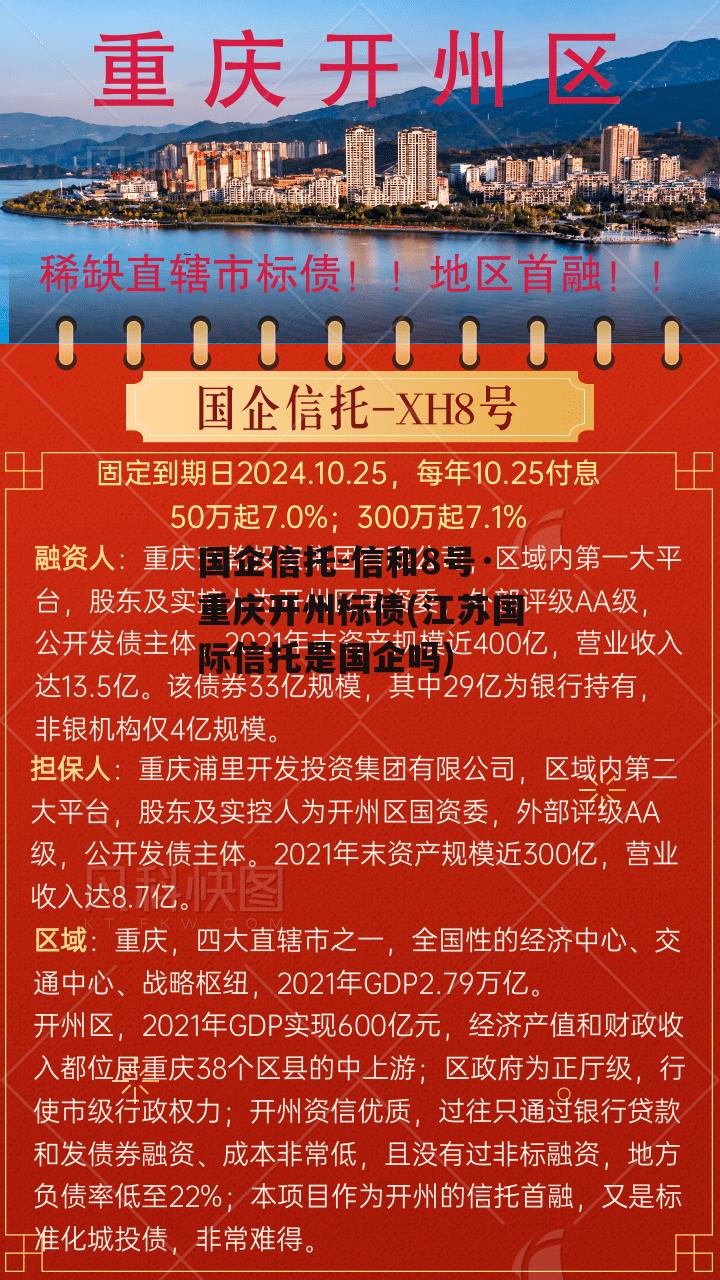 国企信托-信和8号·重庆开州标债(江苏国际信托是国企吗)