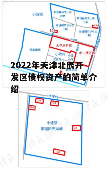 2022年天津北辰开发区债权资产的简单介绍