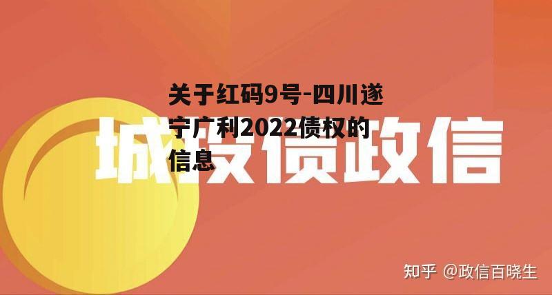 关于红码9号-四川遂宁广利2022债权的信息