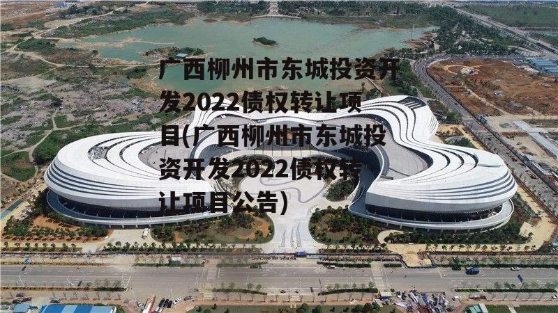 广西柳州市东城投资开发2022债权转让项目(广西柳州市东城投资开发2022债权转让项目公告)