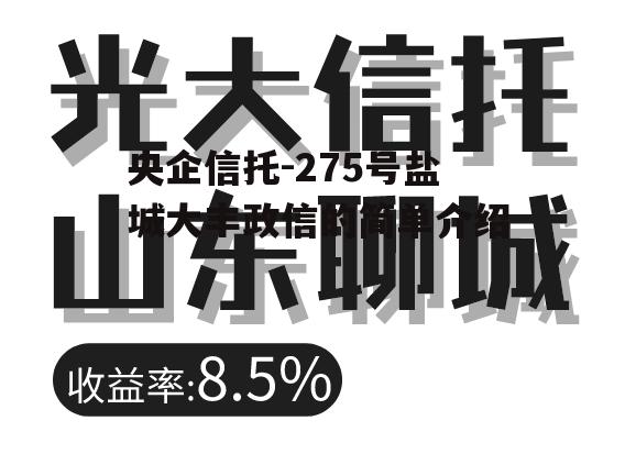 央企信托-275号盐城大丰政信的简单介绍