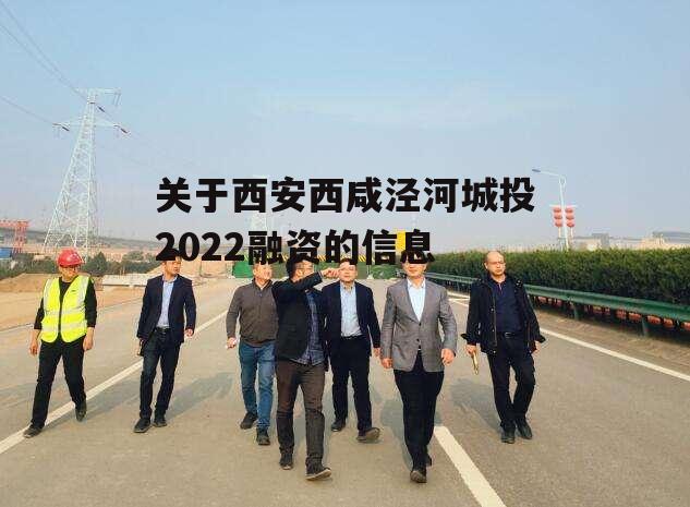 关于西安西咸泾河城投2022融资的信息