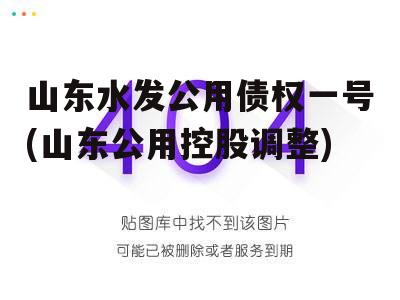 山东水发公用债权一号(山东公用控股调整)