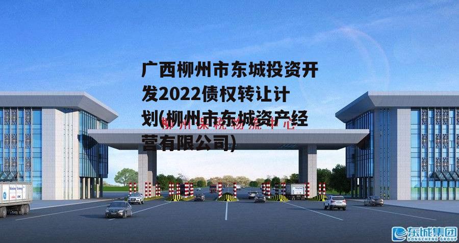 广西柳州市东城投资开发2022债权转让计划(柳州市东城资产经营有限公司)