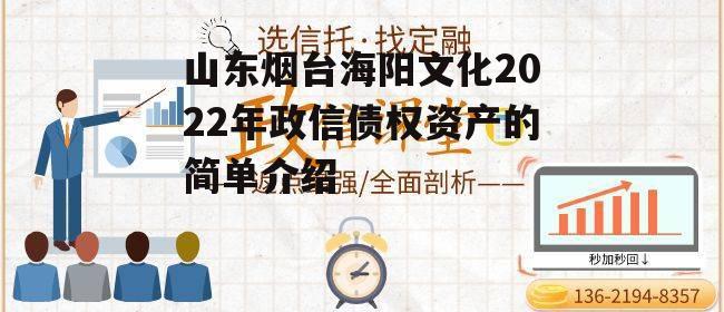 山东烟台海阳文化2022年政信债权资产的简单介绍