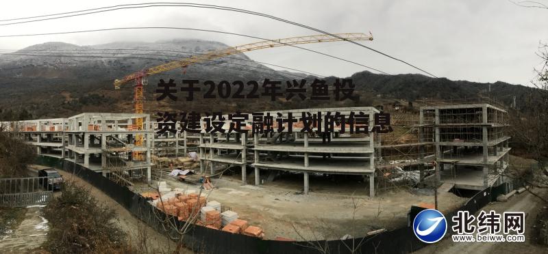 关于2022年兴鱼投资建设定融计划的信息