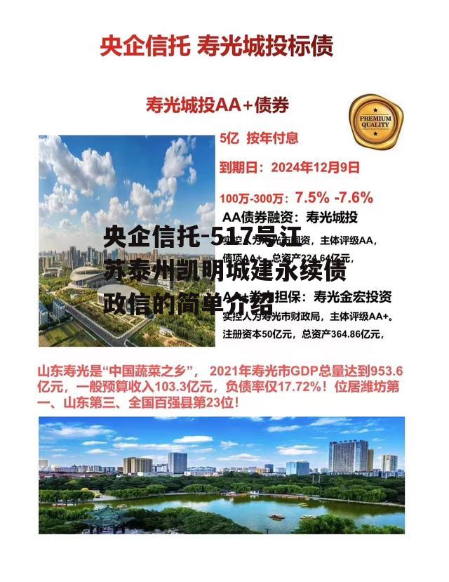 央企信托-517号江苏泰州凯明城建永续债政信的简单介绍