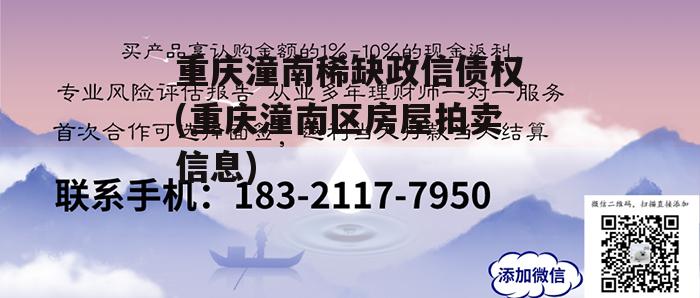 重庆潼南稀缺政信债权(重庆潼南区房屋拍卖信息)