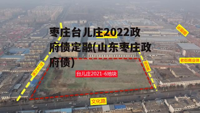 枣庄台儿庄2022政府债定融(山东枣庄政府债)