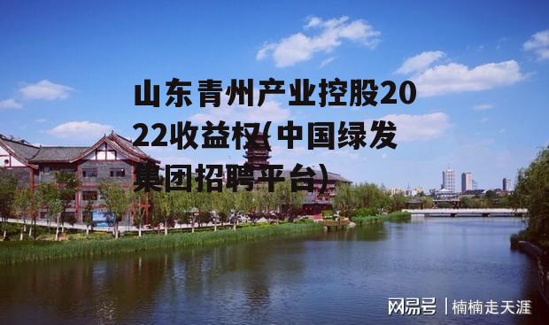 山东青州产业控股2022收益权(中国绿发集团招聘平台)