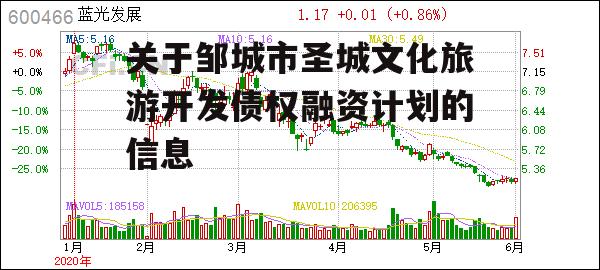 关于邹城市圣城文化旅游开发债权融资计划的信息