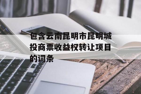 包含云南昆明市昆明城投商票收益权转让项目的词条