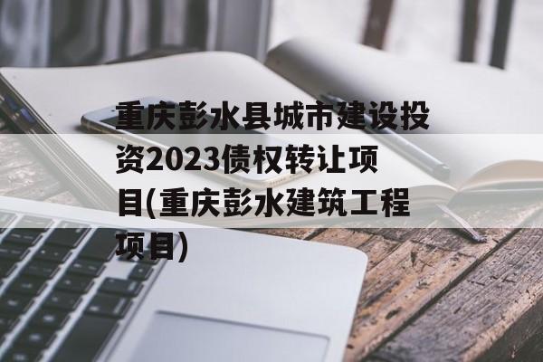 重庆彭水县城市建设投资2023债权转让项目(重庆彭水建筑工程项目)