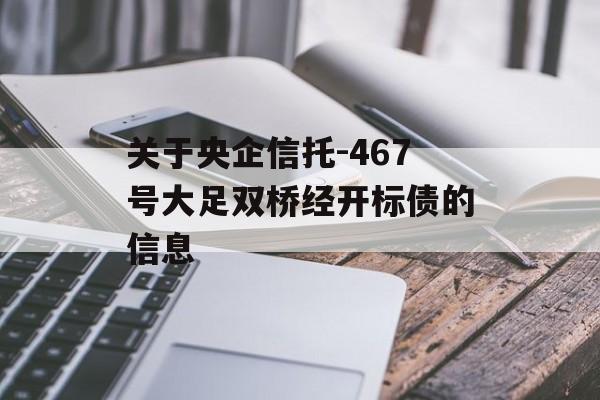 关于央企信托-467号大足双桥经开标债的信息