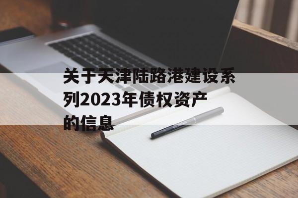 关于天津陆路港建设系列2023年债权资产的信息