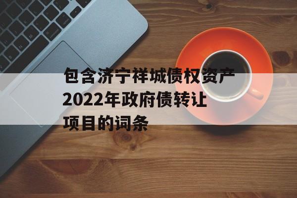 包含济宁祥城债权资产2022年政府债转让项目的词条