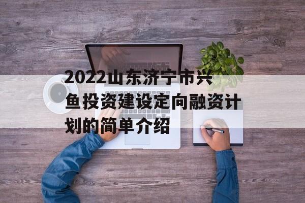 2022山东济宁市兴鱼投资建设定向融资计划的简单介绍