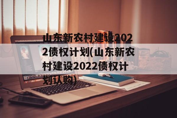 山东新农村建设2022债权计划(山东新农村建设2022债权计划认购)