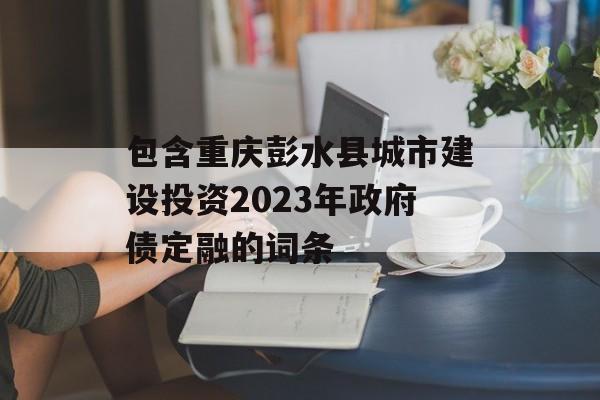 包含重庆彭水县城市建设投资2023年政府债定融的词条