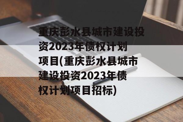 重庆彭水县城市建设投资2023年债权计划项目(重庆彭水县城市建设投资2023年债权计划项目招标)