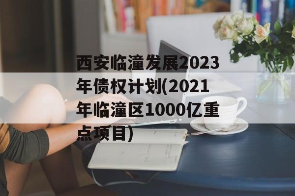 西安临潼发展2023年债权计划(2021年临潼区1000亿重点项目)