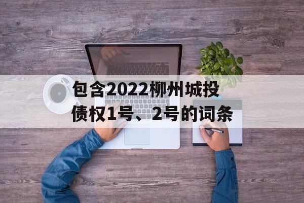 包含2022柳州城投债权1号、2号的词条