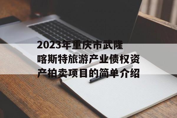 2023年重庆市武隆喀斯特旅游产业债权资产拍卖项目的简单介绍