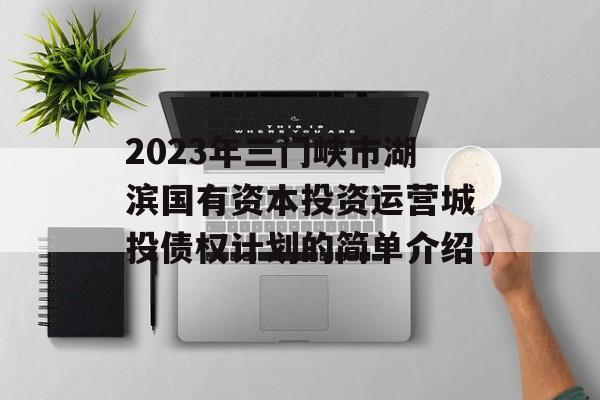 2023年三门峡市湖滨国有资本投资运营城投债权计划的简单介绍