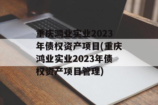 重庆鸿业实业2023年债权资产项目(重庆鸿业实业2023年债权资产项目管理)