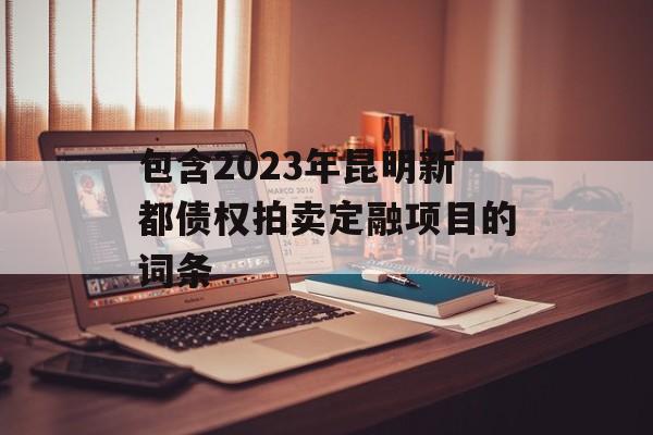 包含2023年昆明新都债权拍卖定融项目的词条