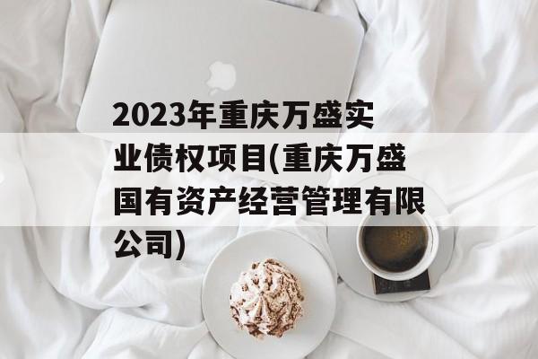 2023年重庆万盛实业债权项目(重庆万盛国有资产经营管理有限公司)