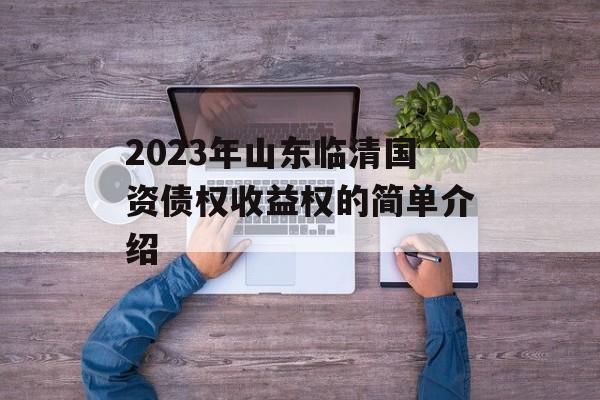 2023年山东临清国资债权收益权的简单介绍