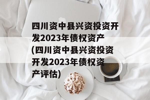 四川资中县兴资投资开发2023年债权资产(四川资中县兴资投资开发2023年债权资产评估)