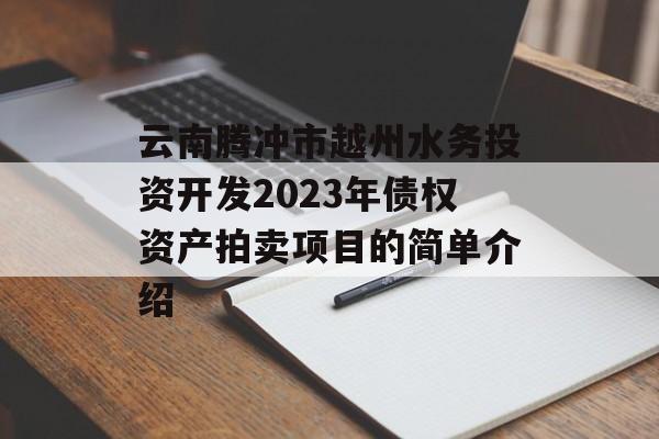 云南腾冲市越州水务投资开发2023年债权资产拍卖项目的简单介绍