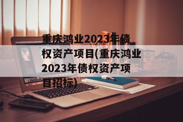 重庆鸿业2023年债权资产项目(重庆鸿业2023年债权资产项目招标)