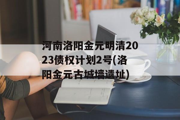 河南洛阳金元明清2023债权计划2号(洛阳金元古城墙遗址)