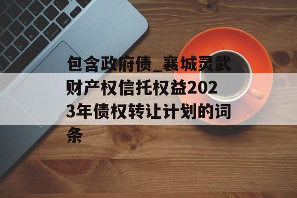 包含政府债_襄城灵武财产权信托权益2023年债权转让计划的词条