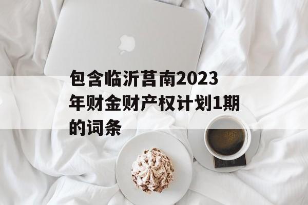 包含临沂莒南2023年财金财产权计划1期的词条